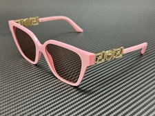 VERSACE VE4471B 5473 5 Pastel Pink Silver Mirror Women's 56 mm Sunglasses
