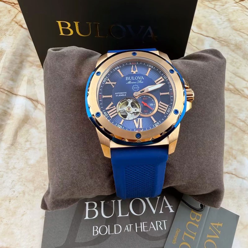 Наручные часы Bulova Marine Star Blue/Gold