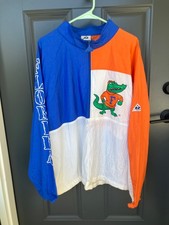 Vintage Jacket 90s Florida Gators Apex One Windbreaker Rare Color Block Men XL