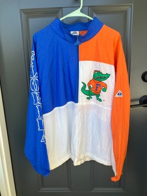 Vintage Jacket 90s Florida Gators Apex One Windbreaker Rare Color Block Men XL