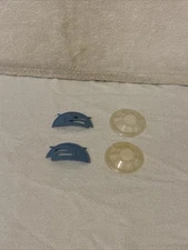 Vintage Star Wars Battle Damaged Tie Fighter 1978 parts lot FREE SHIP