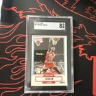 Fleer 1990-91 Michael Jordan #26 Chicago Bulls SGC 8 Basketball Card
