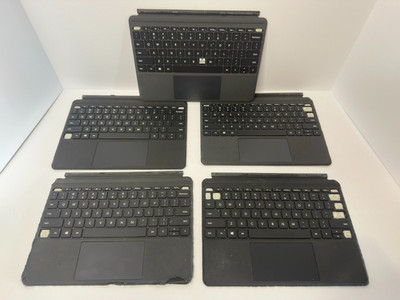 Lot of 5 Microsoft 10-in Surface Go 1 2 3 4 Type Cover Keyboard 1840 *Read*