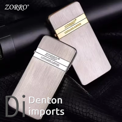 New Zorro Thin Lighter Silver, gold or black ZC5 Ultimate Justice