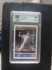 2002 JUSTIFIABLE Matt Cain Just Minors Graded 10 Gem Mint