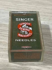 Singer Sewing Machine Needle Box - 175 x 7 - Size 16 Extra Buff Finish Needles