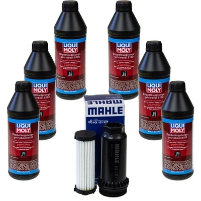 LIQUI MOLY, MAHLE 6 L LIQUI MOLY Getriebeöl 8100 Getriebeölfilter für Ford Mondeo V Turnier