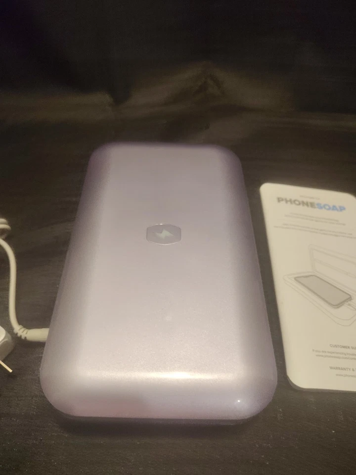 PhoneSoap V.3 Smartphone UV Sanitizer Germs Cleaner Purple BRAND NEW no box - Image 3 of 4