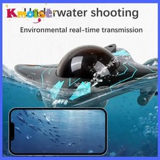 Boat Submarine with Camera Underwater 6CH Remote Control Wifi FPV Remote Control