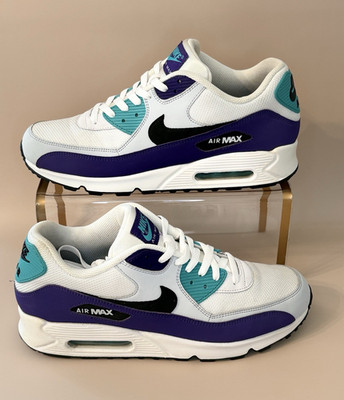 Nike Air Max 90 Essential Hyper Jade White/Black Men's Sneaker AJ1285-103