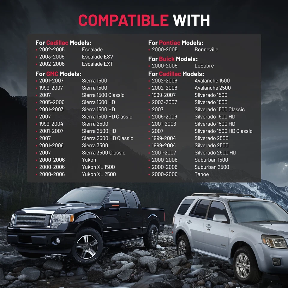 Rear Right Passenger Door Lock Actuator For 2002 Chevrolet Avalanche 2500 - Image 4 of 4