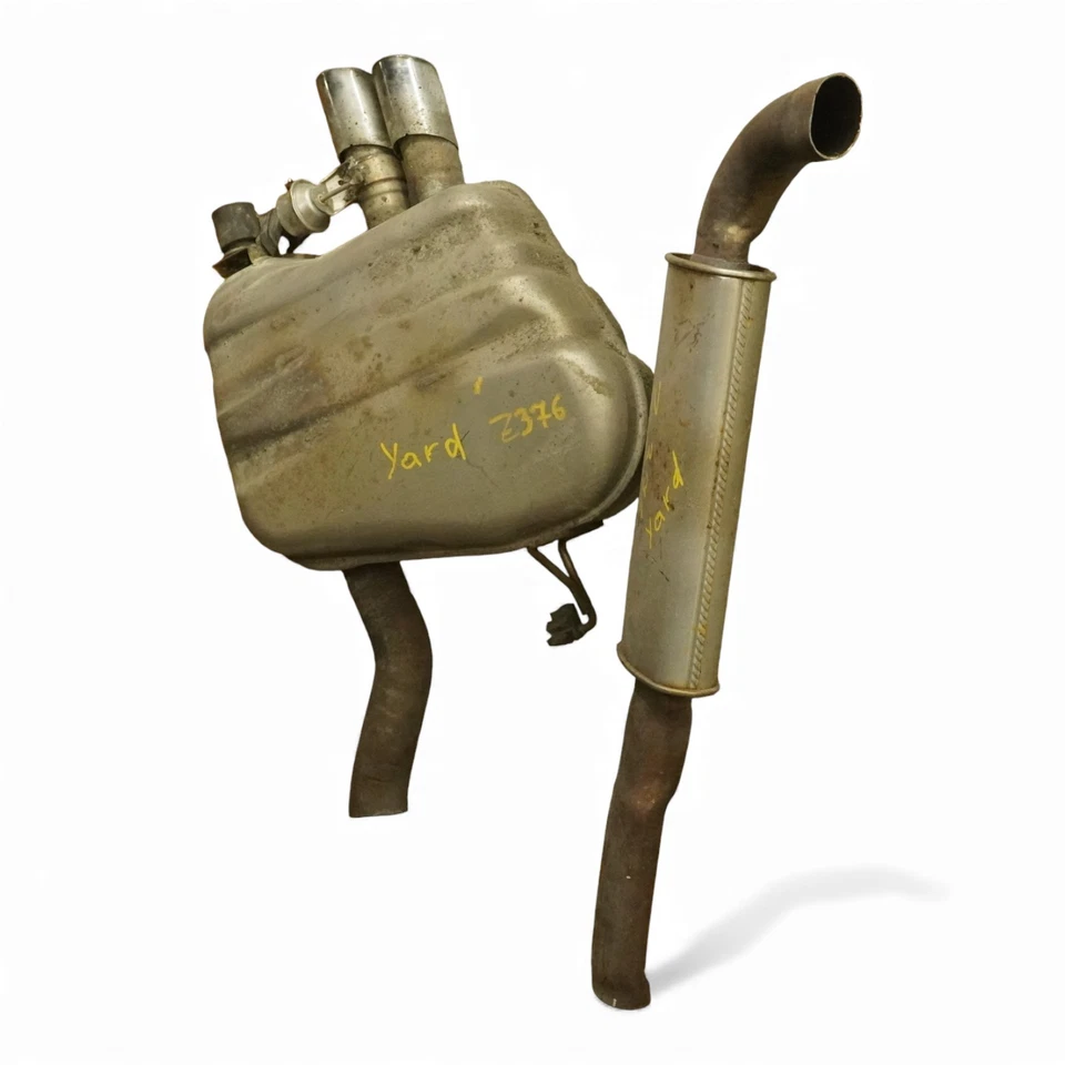 12-16 Bmw 528I F10 排气消声器 Sielencer 共振器管后 7618605 Oem — 第 2/4 张图片