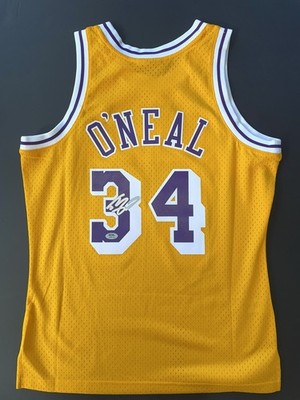 Shaquille O'Neal Signed Autographed Los Angeles Lakers Jersey Psa