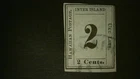 U S Stamps US possessions Hawaii Scott 16 two cents bluish paper used cv 850.00