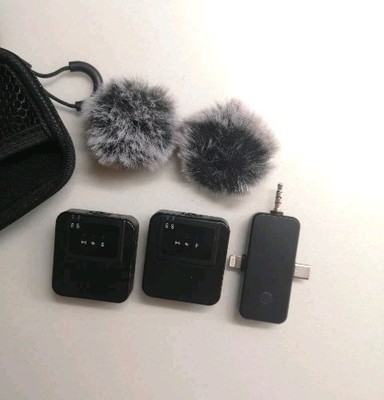 Bailixin Wireless Lavalier Microphone 3 In 1 For iPhone/Android/Camera