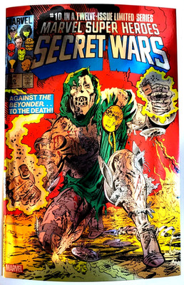 SECRET WARS #10 FACSIMILE FOIL VARIANT COVER BY BOB LAYTON NM MARVEL COMICS 2024