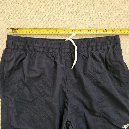 Speedo Swim Shorts Trunks Used Vgc Navy Blue Size XS - Picture 3 of 4