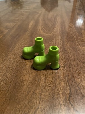 Fashion Pack Dynamite Dance MGA Bratz Doll Green Shoes Boots (AA)