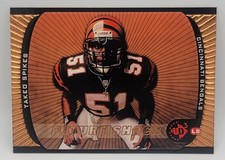 1998 Upper Deck UD3 - Future Shock Takeo Spikes #11 (RC)