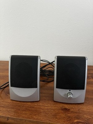 2 Diamond Audio Technology Computer Speakers Model EMC2.0 USB Connection Used