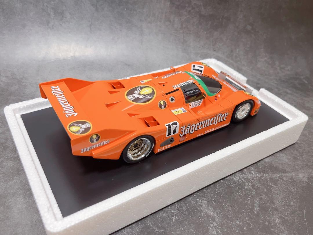 スパーク 1/18 ポルシェ 962 Spa 優勝 #17 イエーガーマイスター Spark 1/18 Porsche 962 Spa Winner 17 Jägermeister #QOFHRY | eBay