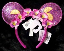 NEW Disney Parks 2019 Epcot Flower  Garden Violet Lemonade Minnie Ears