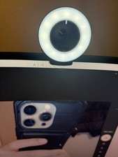 Razer Kiyo 1080p Streaming Gaming Camera with LED Ring Light - Black