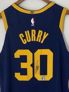 Stephen Curry Signed Warriors Authentic Jordan Brand ADV Jersey Auto USASM & BAS