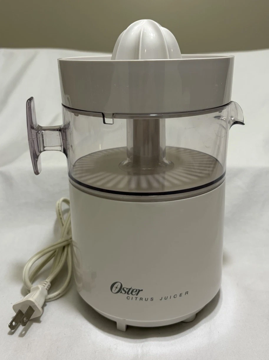 Oster Citrus Household Electric White Juicer #4100-08 Lemons/Oranges/Limes VTG