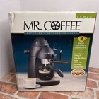 Mr Coffee Espresso Maker & Cappuccino Maker Machine 4 Cup ECM20 Factory Sealed 