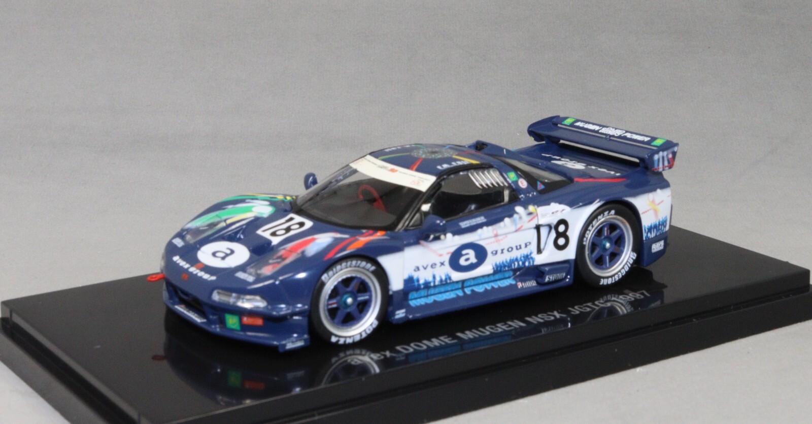 Ebbro Honda NSX JGTC 1997 Takuya Kurosawa & Katsumi Yamamoto 44219 1/43