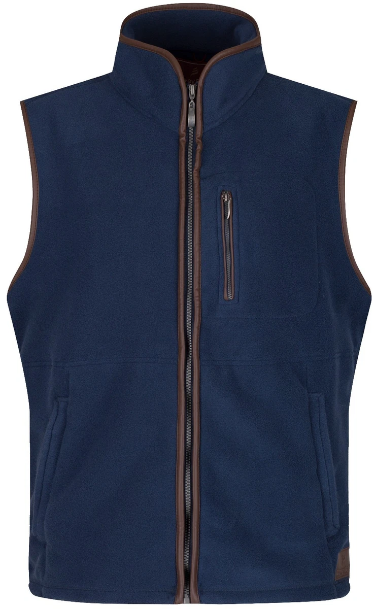 Mens fleece top gilet sale