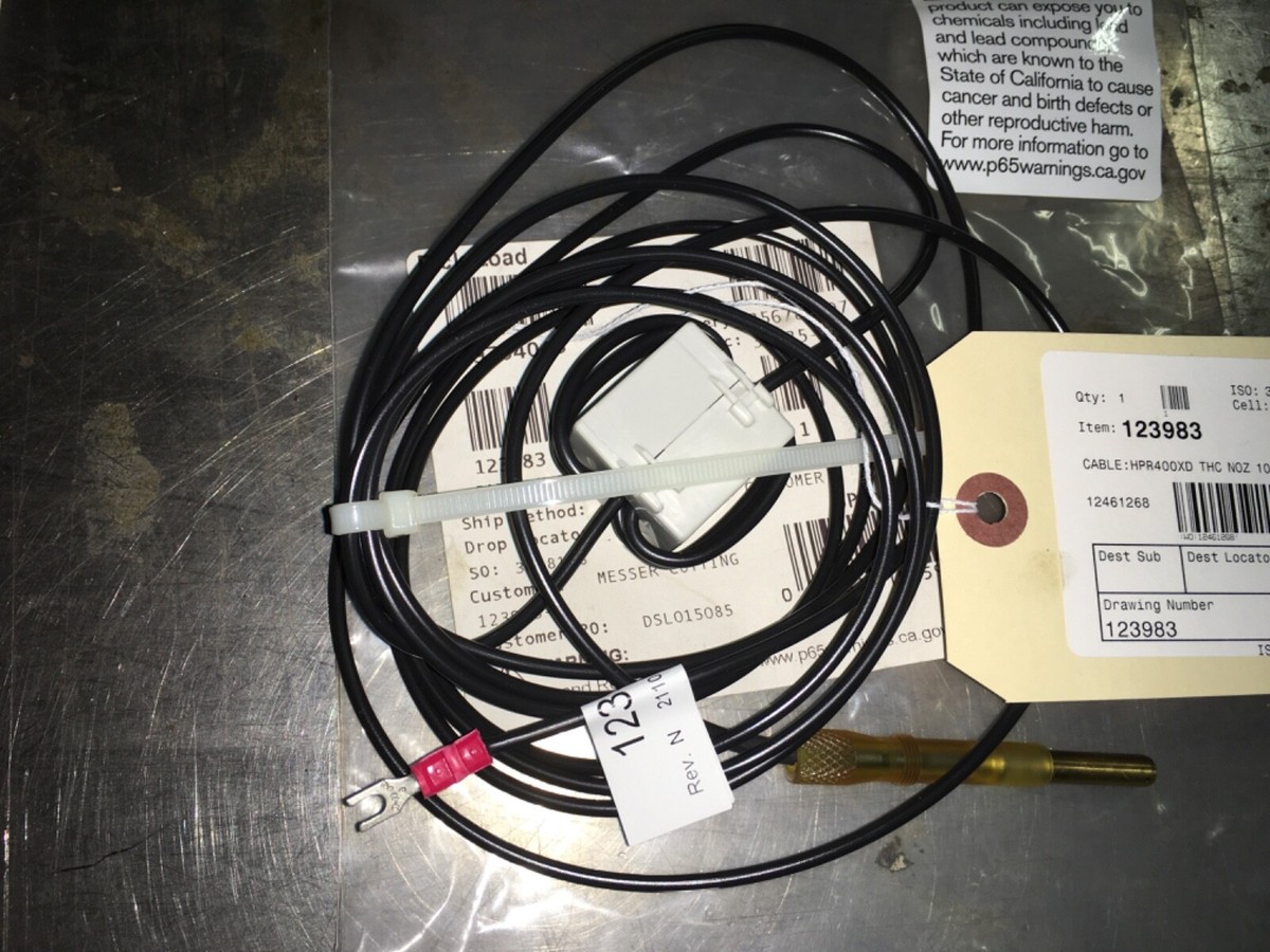 Hypertherm, cable, HPR400XD THC NOZ 10', ADI-1359 | eBay