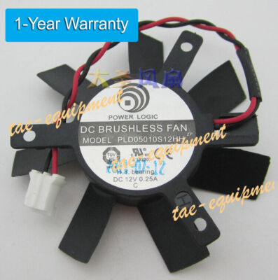 Power Logic PLD05010S12HH Server Frameless 45X45X10mm 2-wire 2-pin card fan