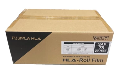 FujiPla HLA & ALM Laminating Film Rolls 3 mil Gloss 12.6" X 492' - 2rolls