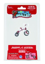Worlds Smallest Radio Flyer TRICYCLE Red Dollhouse Miniature Trike Bike Desk Toy
