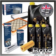 SERVICE KIT FOR BMW X5 35d xDrive E70 2008-13 BOSCH FULL FILTERS SET & 8L OIL