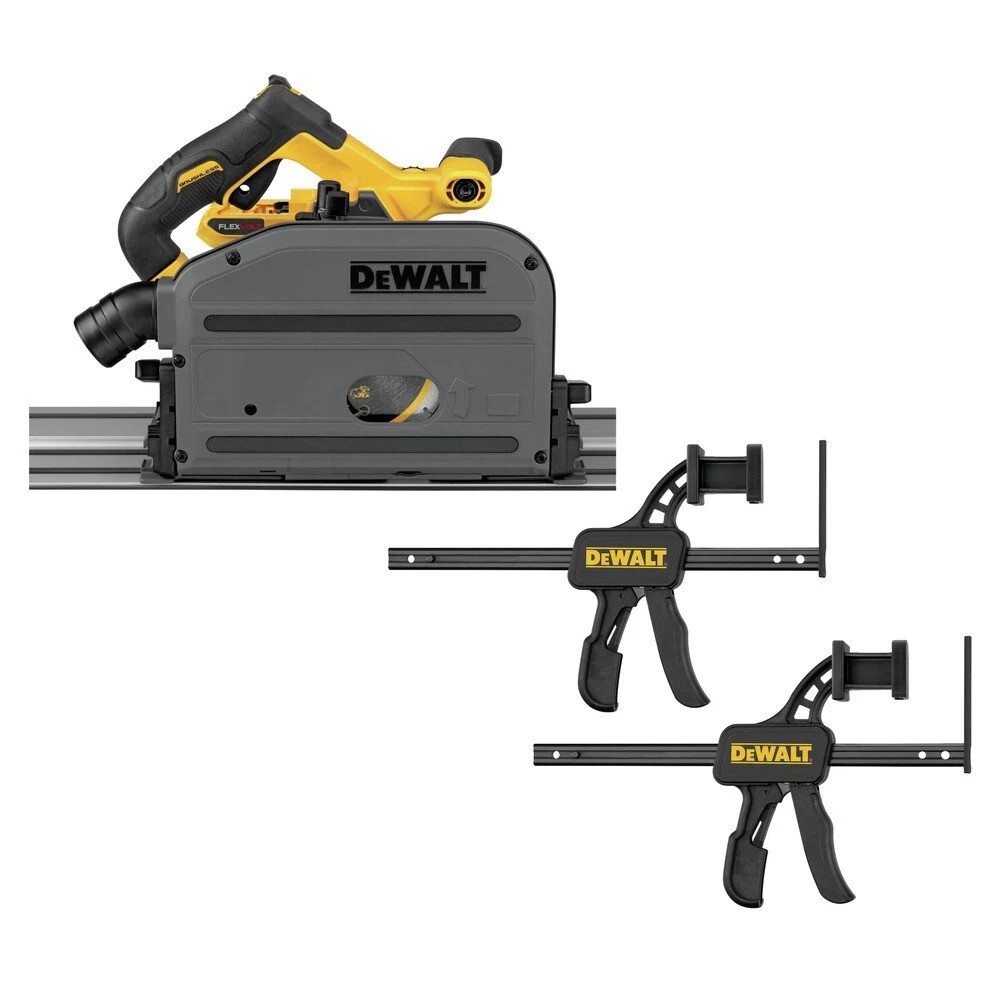 DEWALT 60V MAX FLEXVOLT 6 1 2 in Li Ion TRACKSAW with TrackSaw