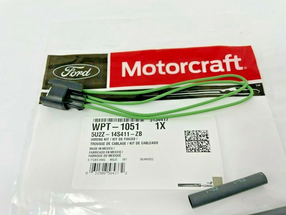 Arnés de cableado coleta inyector de combustible OEM FORD MOTORCRAFT 5U2Z-14S411-ZB WPT-1051 Foto 2 de 4