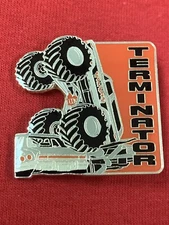 Terminator Monster Truck collectible lapel pin, tie tack, hatpin museum 4X4
