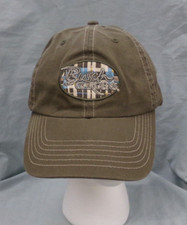 Busch Gardens Olive Green Trucker Baseball Adjustable Hat  EUC