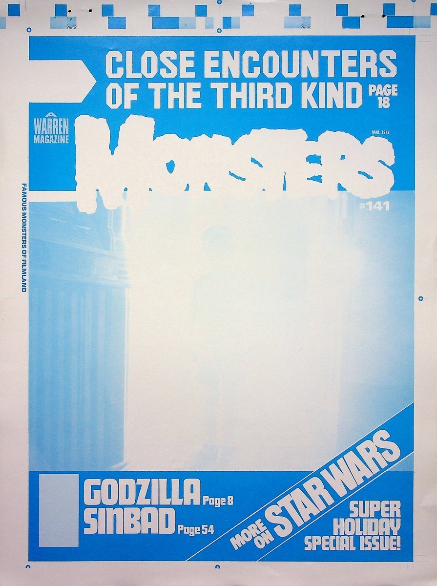 Famous Monsters of Filmland #141 Publishing Master ALTERNATE Cover