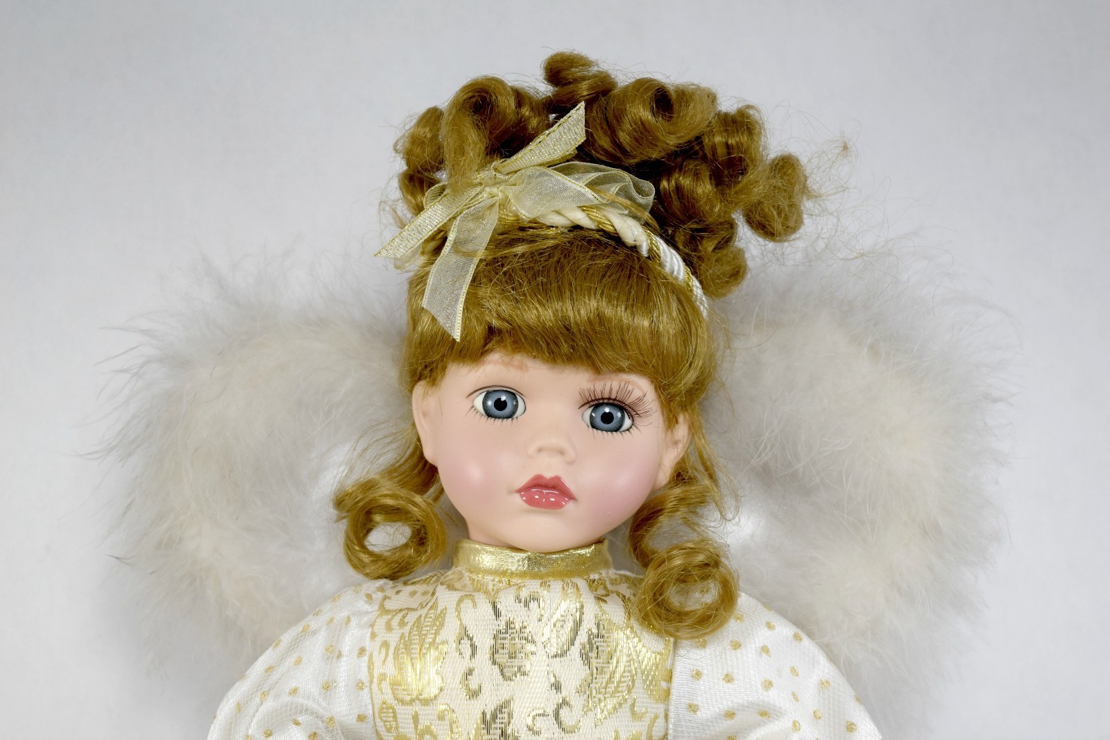Victorian Garden Porcelain Doll, Joy, by Brass Key, 18" tall, with