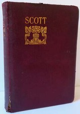 Robert Ford / The Poetical Works of Sir Walter Scott 1913 Vintage Copy