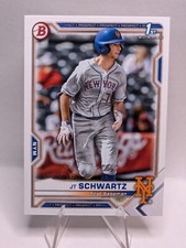 2021 Bowman Draft Jt Schwartz #BD-61 1st Bowman Rookie New York Mets