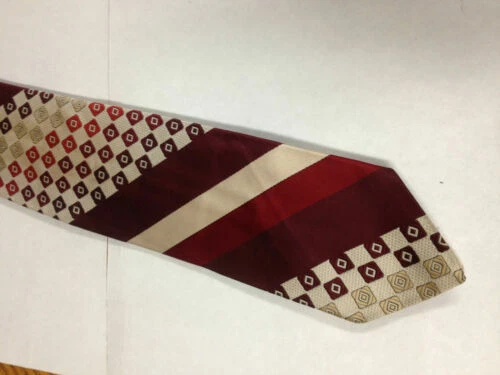 Lazos a rayas de poliéster Martin para hombres