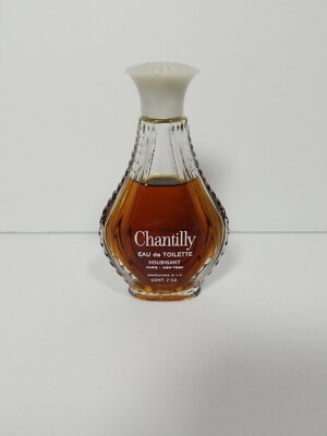 Vintage Bottle Of Houbigant Chantilly Eau De Toilette oz Splash 90%  FULL