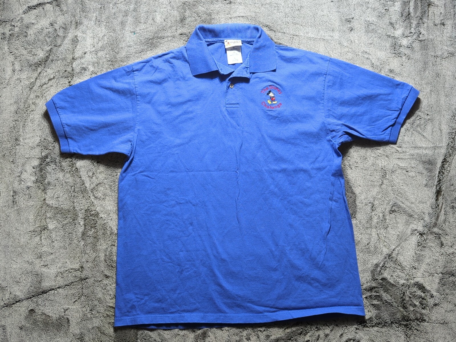 Vintage Walt Disney World Polo Short Sleeve Shirt Men