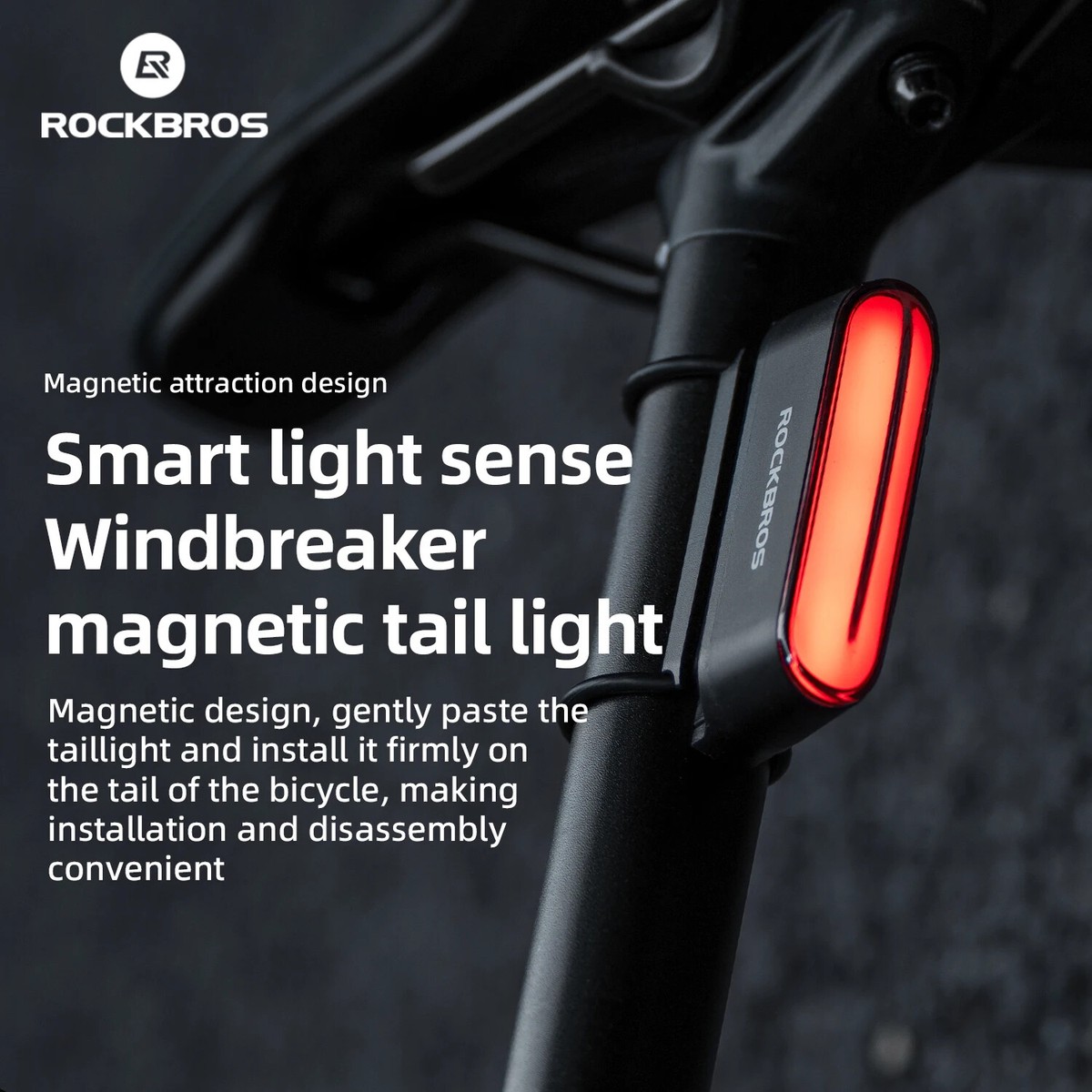 magnetic bicycle light