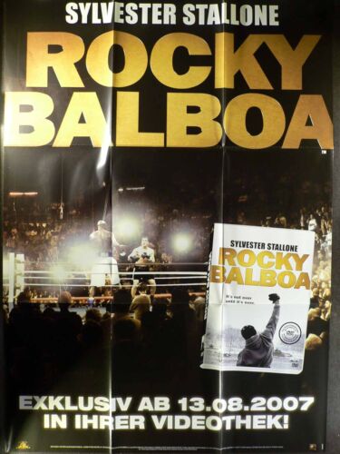 Rocky Balboa - Sylvester Stallone, Talia Shire - Videoposter A1 84x60cm gefaltet - Bild 1 von 1